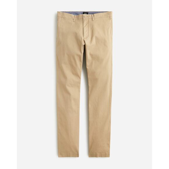 J.Crew Broken In 484 Slim-fit stretch chino pant Beige Size 33x30 - Picture 5 of 15